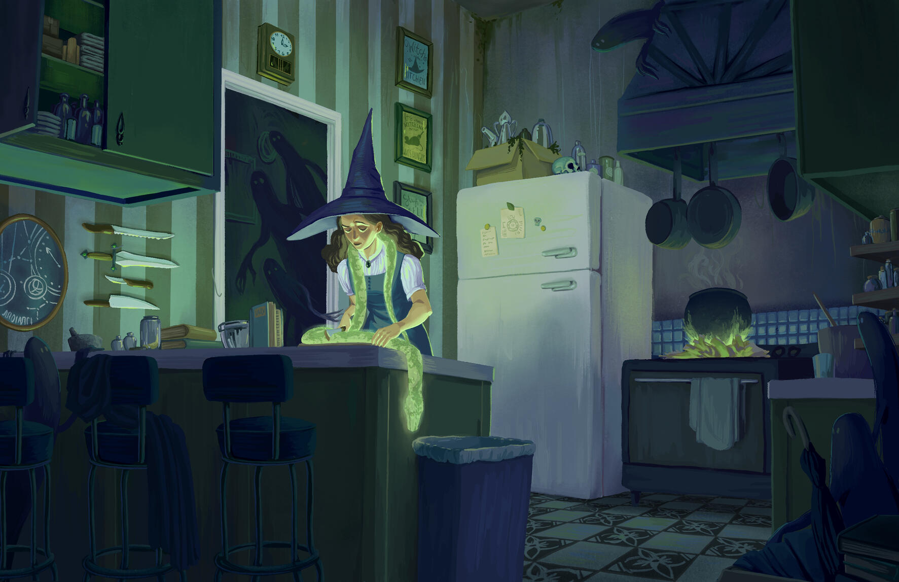 Devious Dining (drawtober 2023)