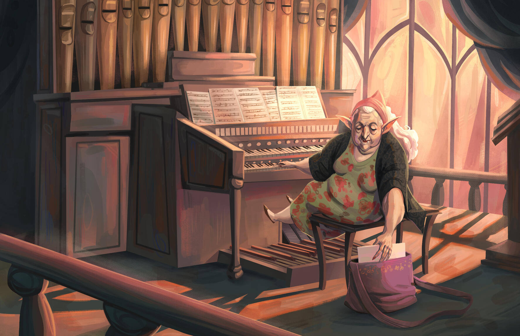 Grampire (drawtober 2024)